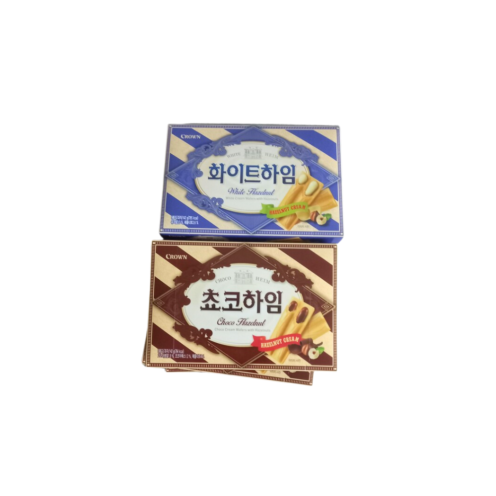 초코하임 142g 4팩 + 화이트하임 142g 4팩