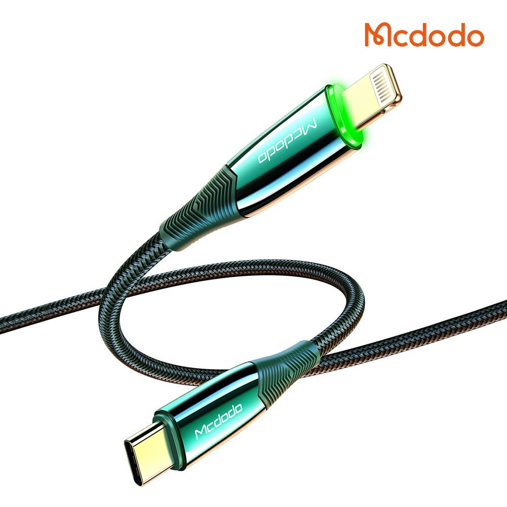 컨섹 맥도도 (현대Hmall) [맥도도] N 시리즈 자동전류차단 C타입 to 라이트닝 8핀 PD 고속충전 케이블 CA856