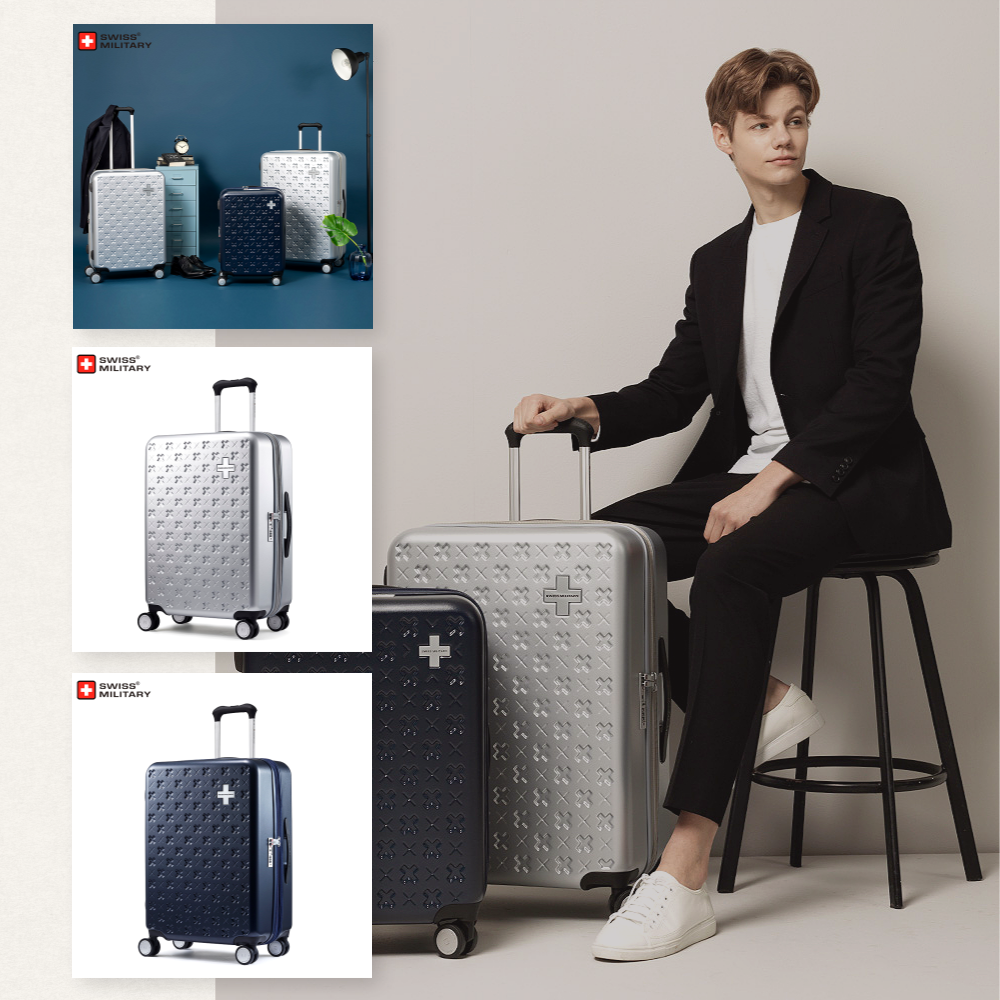 스위스밀리터리 [사은품증정] 벨루스 20,24,28인치 여행용캐리어 / 확장가능 / 기내용,화물용(수화물용) / 하드캐리어 / 폴리카보네