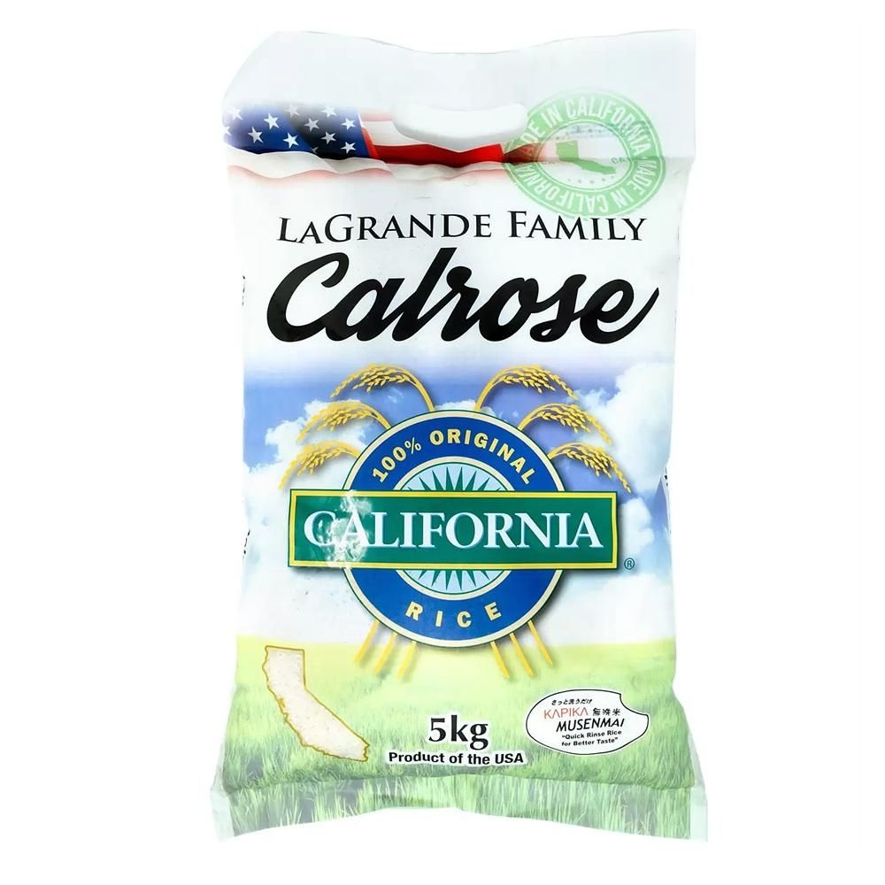 [해외] LaGrande 패밀리 Calrose 쌀 5kg 1팩 LaGrande Family Calrose Rice 5kg (Wash-Free Rice)