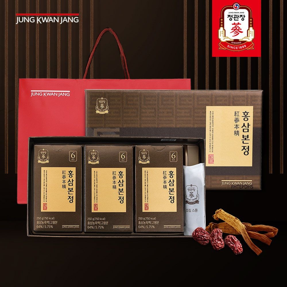 정관장 [정관장] 홍삼본정 (250g X 3병), 쇼핑백 포함