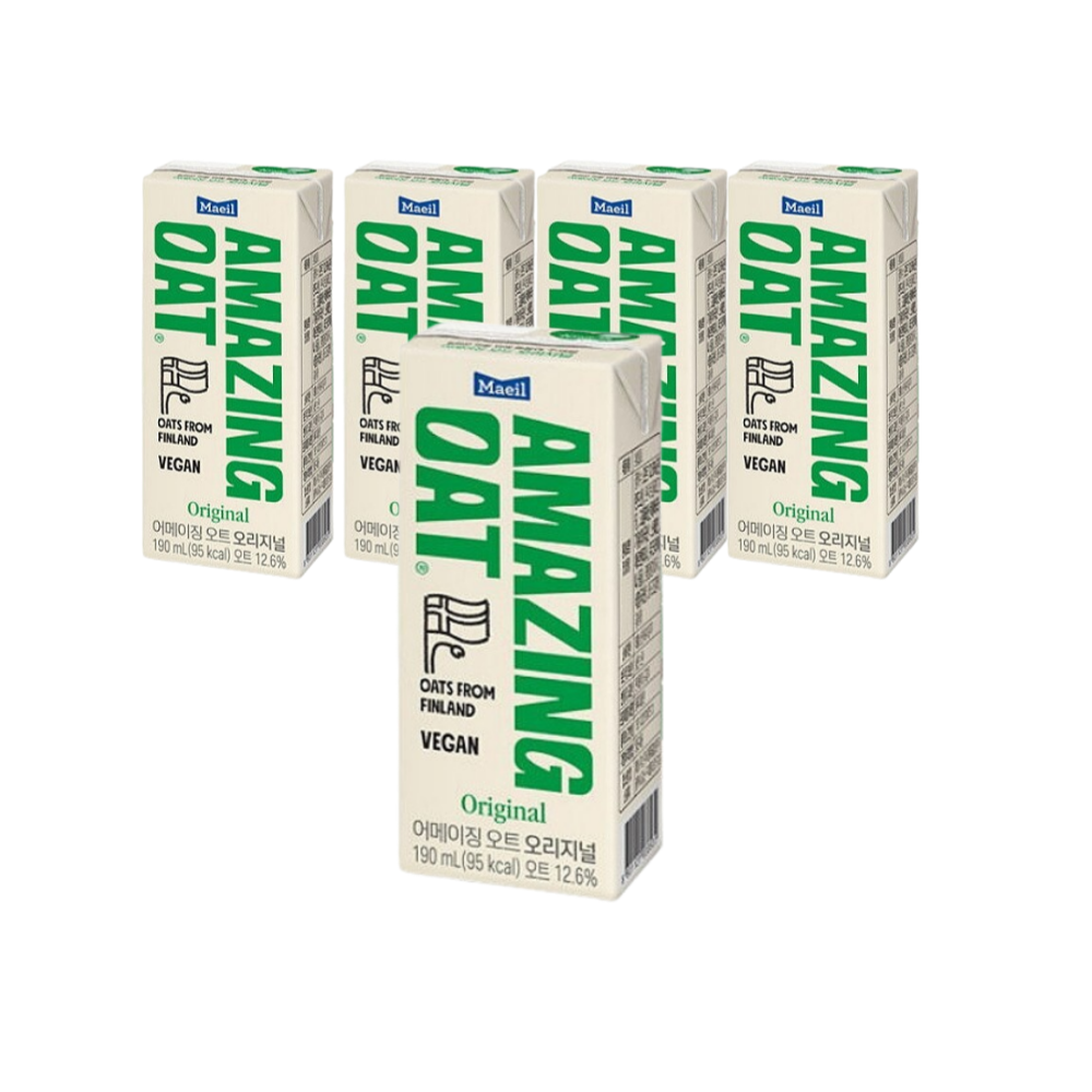 매일 어메이징오트 오리지널 190ml 48팩 귀리 두유 오트밀