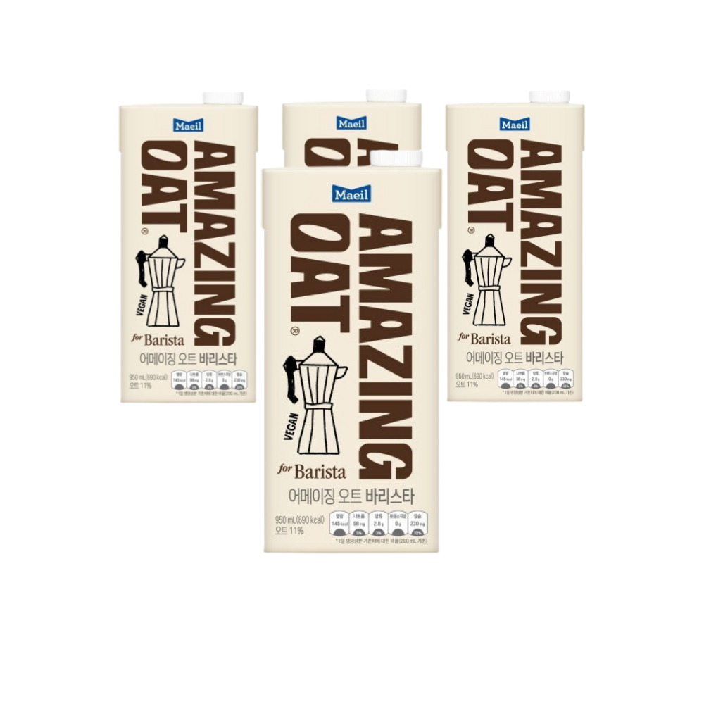매일 어메이징오트 바리스타 950ml 5팩 귀리 두유 오트밀 우유