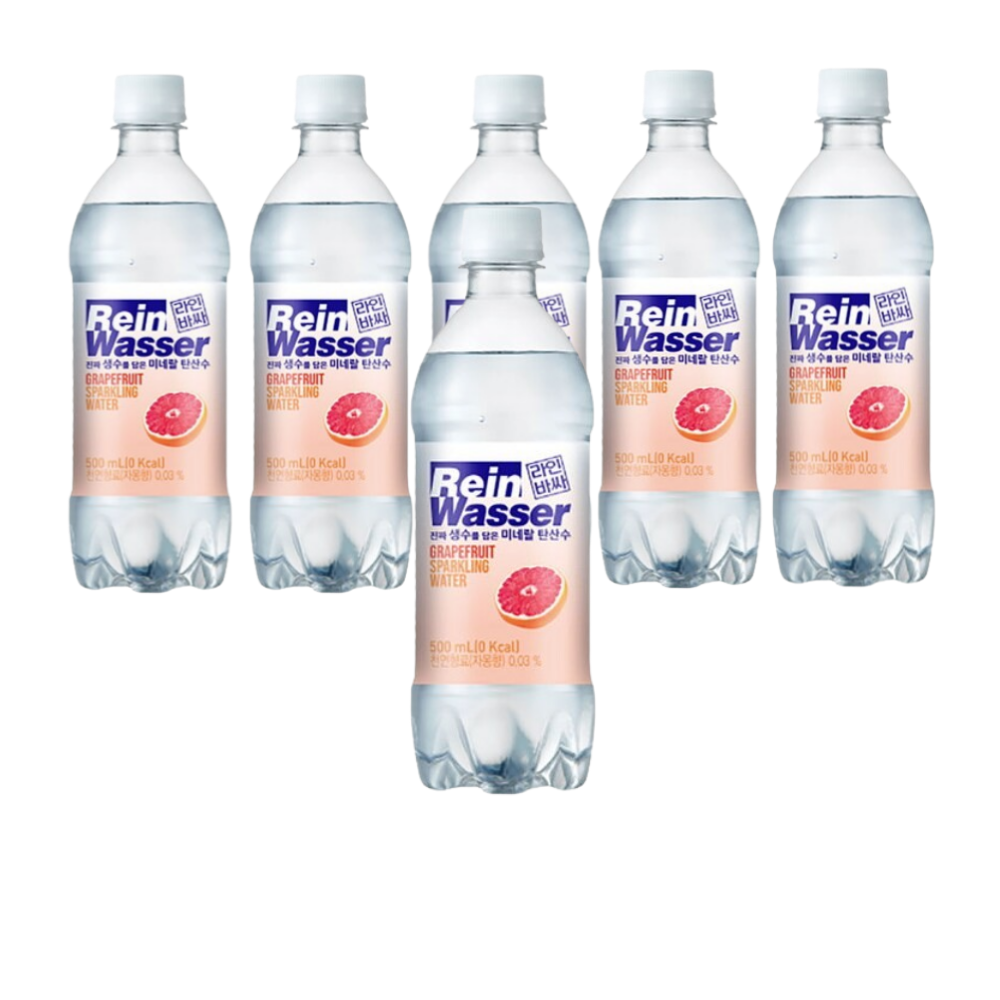 [오늘출발] 라인바싸 탄산수 자몽 500ml 60개