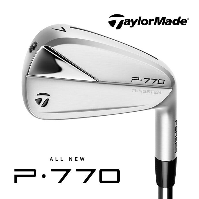 [24개월 무이자할부](테일러메이드정품) P770 스틸 7아이언(DG EX TI)