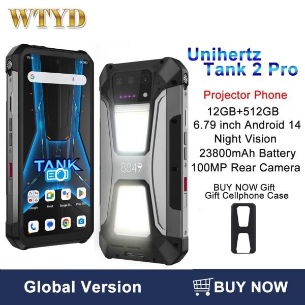 Unihertz 8849 Tank 2 Pro 견고한 전화기