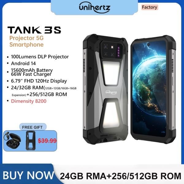 프로젝터 치수 8200 있는 UnihertzTank 3s 8849