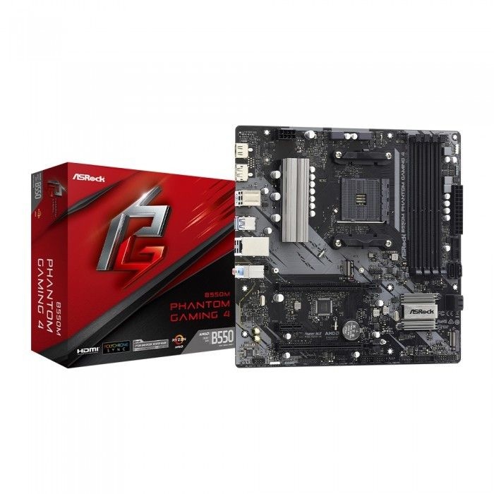 애즈락 ASRock B550M Phantom Gaming 4 대원씨티에스