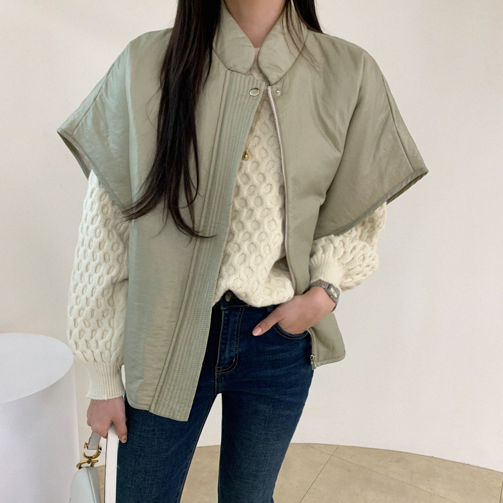 미아마스빈 아토락시 오버핏 패딩 조끼