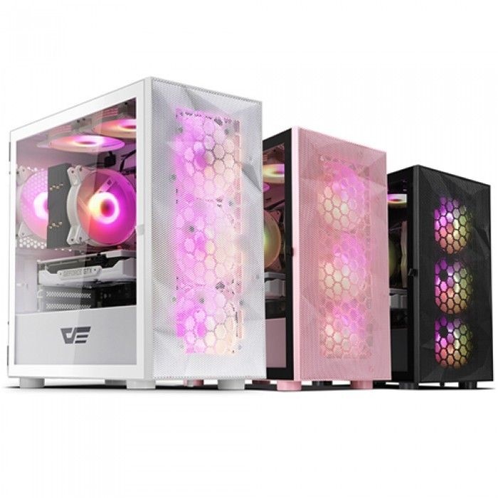 darkFlash DLM21 RGB MESH 강화유리 화이트