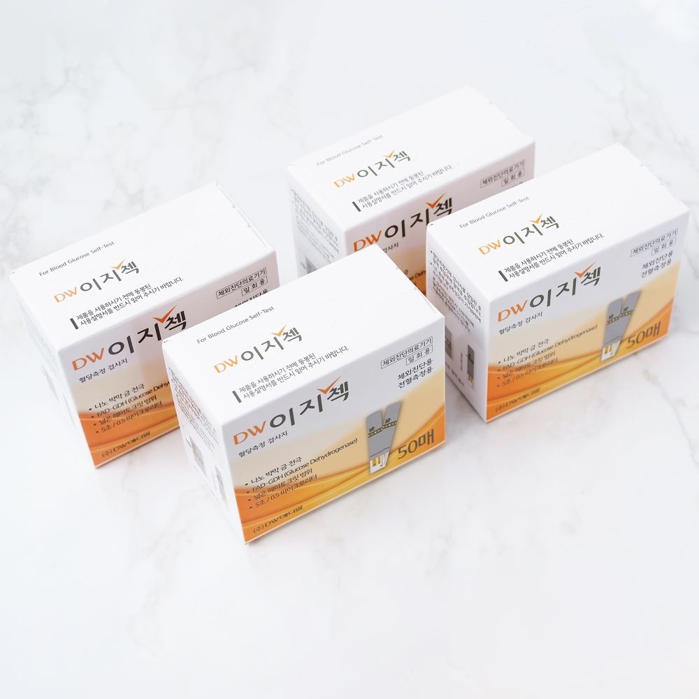 올메디쿠스 올메디쿠스 DW 이지첵 혈당시험지 4박스 200매