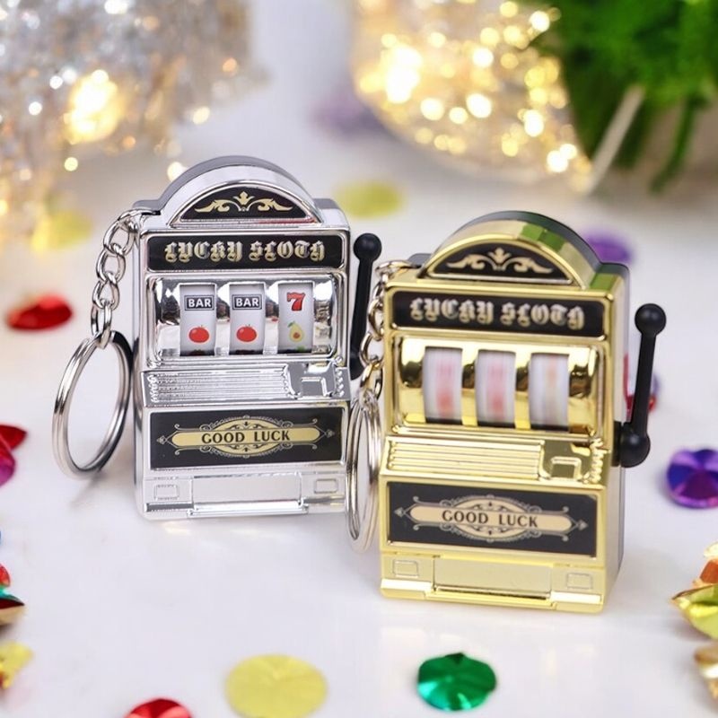 슬롯머신 키링 미니 키체인 백참 가방꾸미기