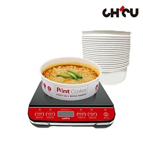 [기타브랜드]치치쿠쿠 IH 원터치 즉석 라면조리기 [L_A세트] / 한강라면 무인 기계 편의점 가게 셀프 끓여주는 ...