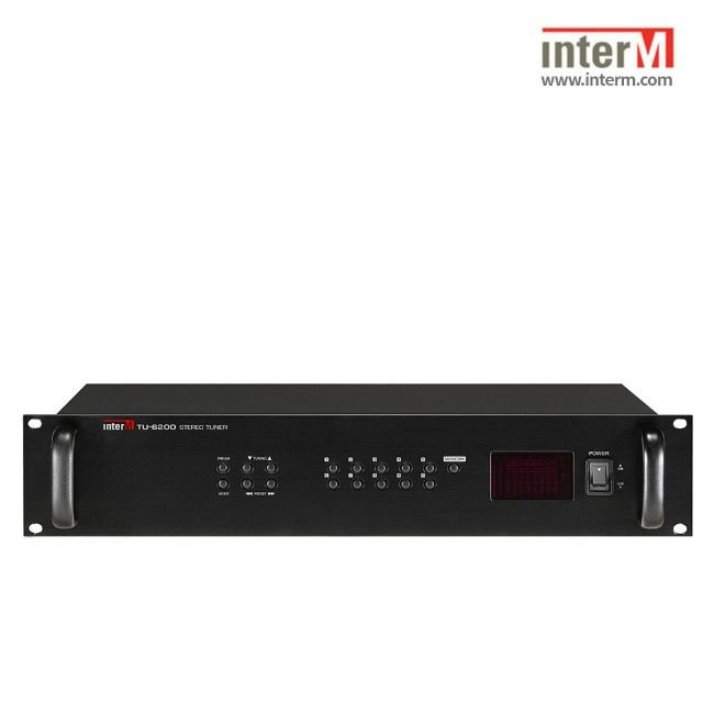 자체제작 인터엠 TU-6200  AM/FM 라디오 튜너