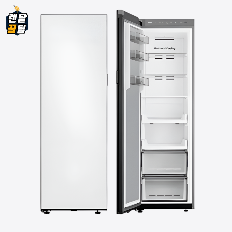 삼성 비스포크 김치냉장고 1도어 348L 도어방향 선택 내맘대로 조합하기