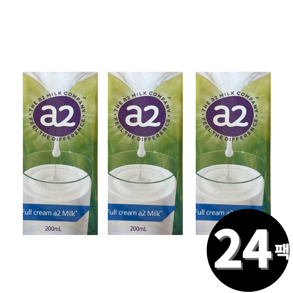 뉴오리진 a2 우유 호주초지방목 200ml 총 24팩