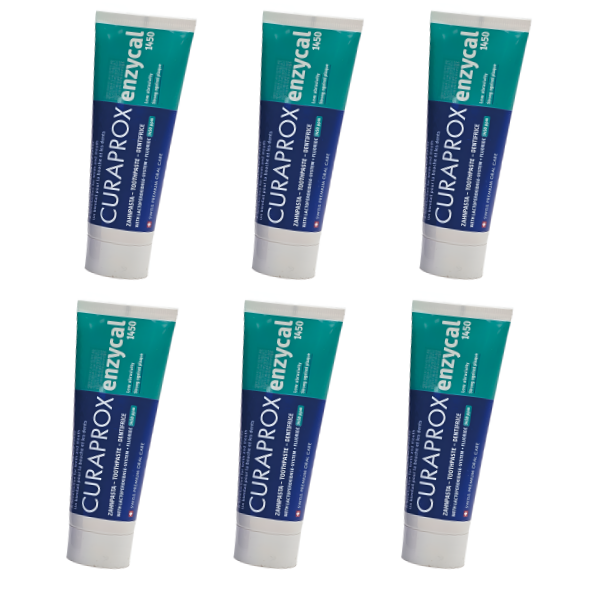 큐라덴 치약 큐라프록스 엔자이칼 1450 75ml 6개