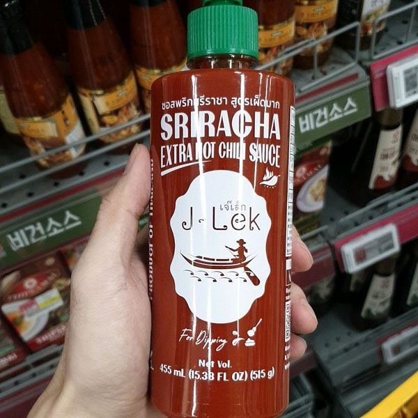 JLEK 엑스트라 핫 스리라차 칠리소스 515g