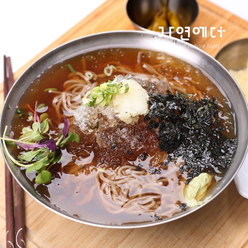 자연에더 생면으로 만든 별미 메밀국수 1kg + 시원한메밀장6봉