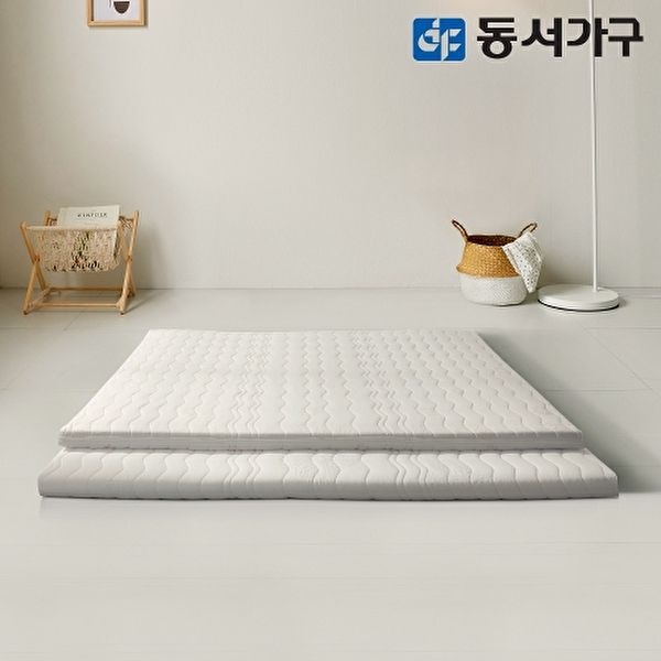 [동서가구]EZ매트 니트커버 볼라텍스폼 슈퍼싱글 SS 토퍼 매트리스 DF636242