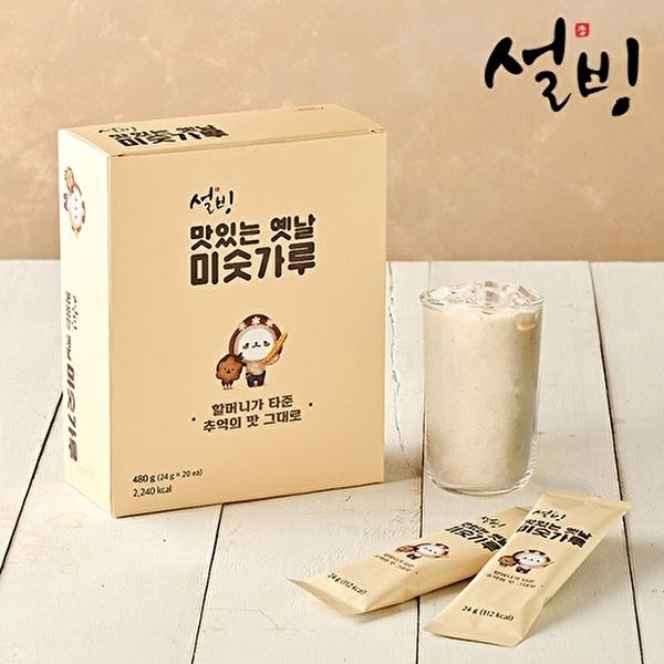 설빙 [설빙]설빙 맛있는 옛날 미숫가루(20개입) x2박스