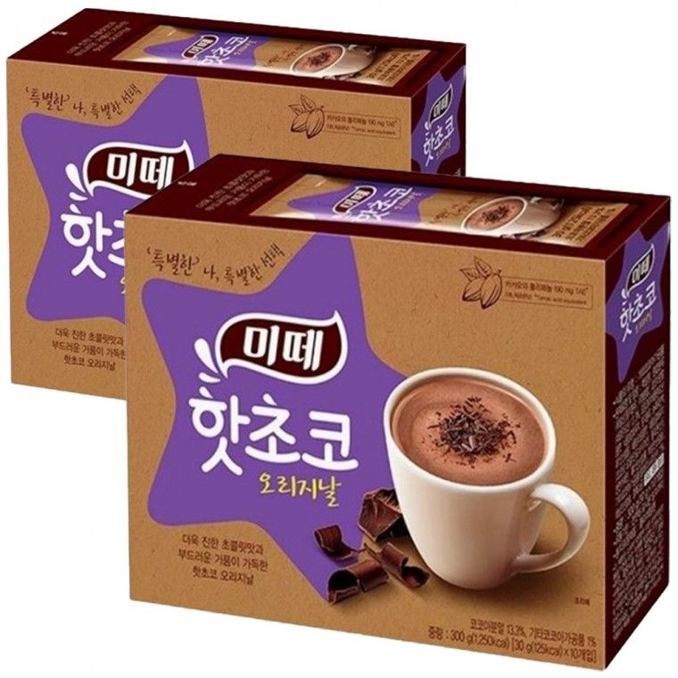동서 미떼 핫초코 오리지날 30g x 20T 진한 핫초코 분말 스틱 초코음료