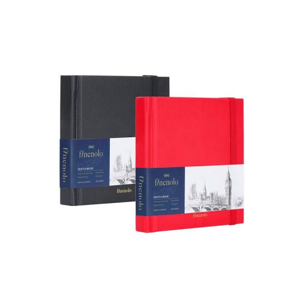 [보리보리/아트박스 POOM]아트박스/델리 파이놀로 소묘 드로잉 미니 핸디 스케치북 A5 40매 160g