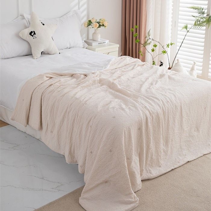 [하나침장] 하니 냉감리플 시원한 여름이불(싱글)/낮잠이불/열대야이불