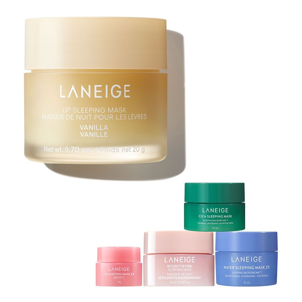 NEW 라네즈 립 슬리핑 마스크EX 20g 각질케어 수면팩(바닐라/망고/거미베어/스윗캔디/피치아이스티)