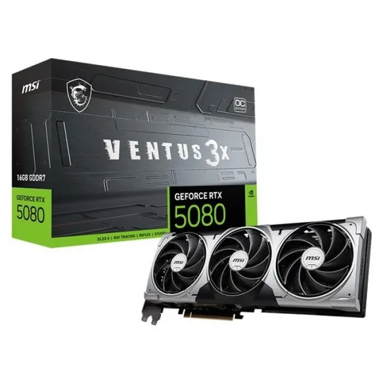 엠에스아이 MSI 지포스 RTX 5080 벤투스 3X OC D7 16GB