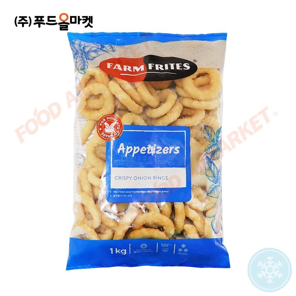 FARM FRITES 팜프리츠 어니언링스 1kg /냉동