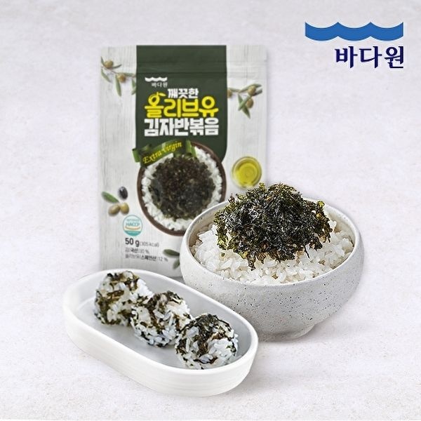 바다원 [바다원][바다원] 깨끗한 올리브유 김자반볶음 50g x 20봉