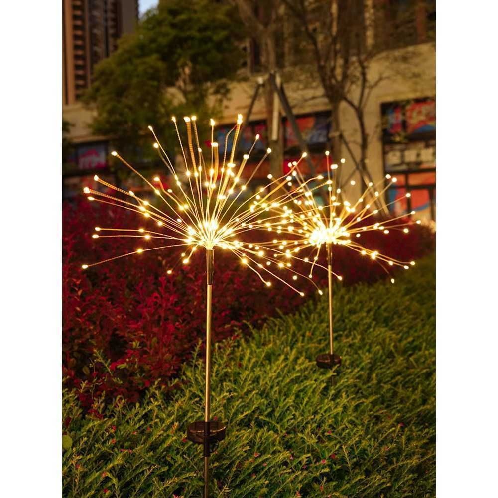 [해외] 태양광 불꽃놀이 조명 야외 안뜰 조경 분위기 명소