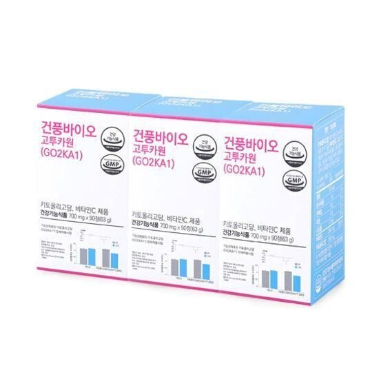 건풍바이오 저분자 키토올리고당 고투카원 3박스