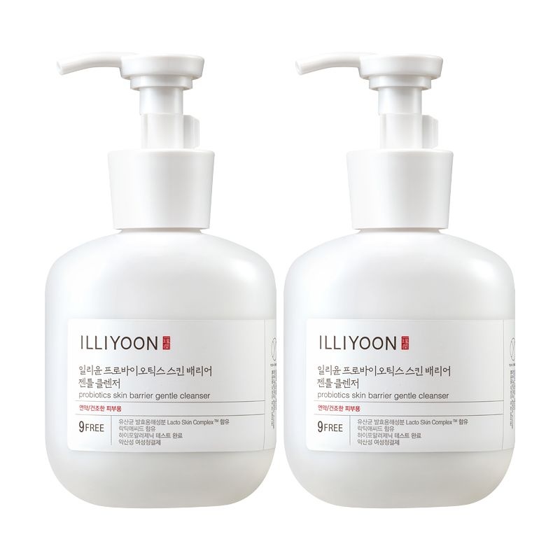 일리윤 프로바이오틱스 스킨 배리어 젠틀 클렌저 300ml x2개