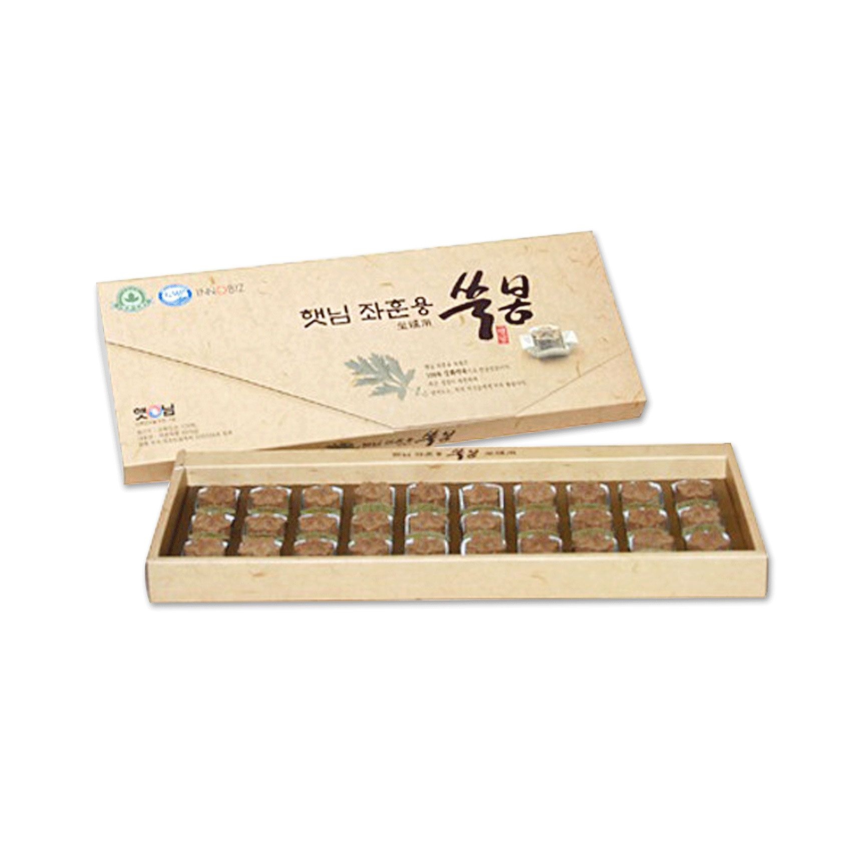 햇님 좌훈용쑥봉 30개입 쑥좌훈 강화쑥 쑥봉 좌훈제 강화약쑥