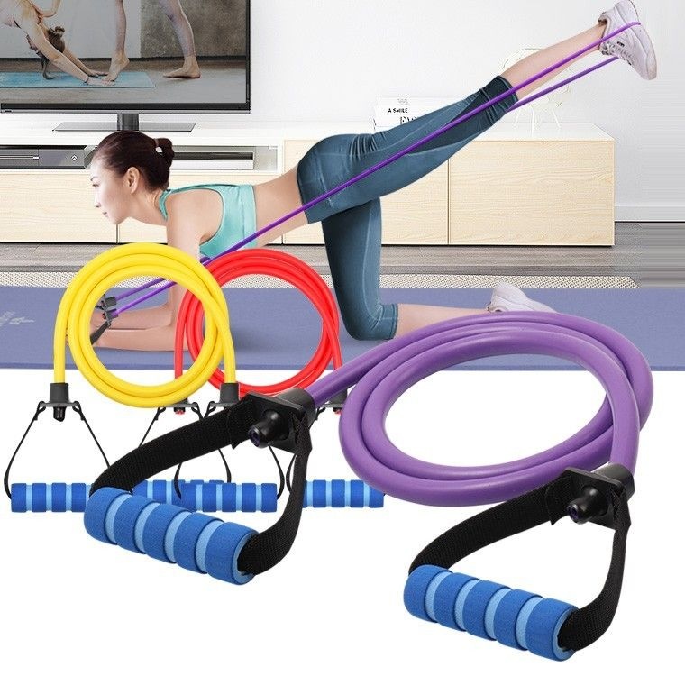 아카시아리빙 신상  1자형튜빙밴드 홈트레이닝기구 근력 전신운동 헬스 어깨스트레칭가저가유