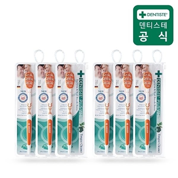 덴티스테 [덴티스테]덴티스테 혀클리너 6개