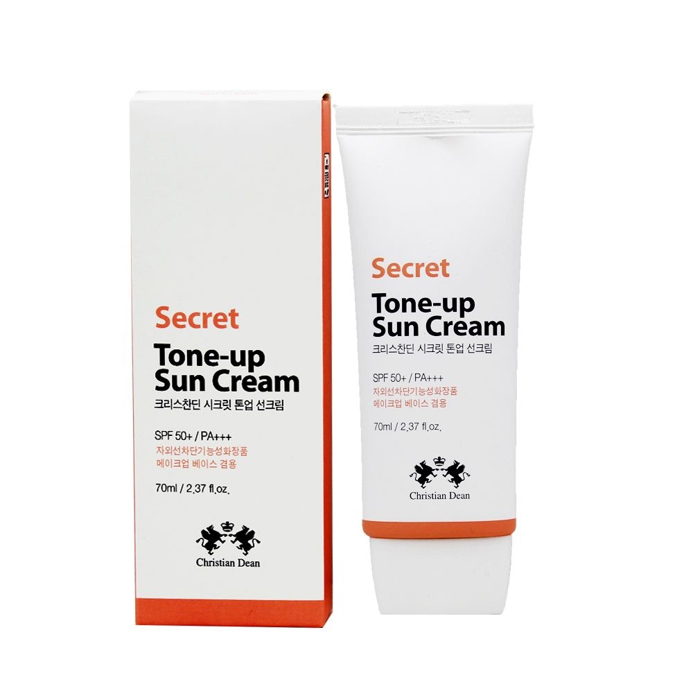 [오늘출발] 크리스찬딘 시크릿 톤업 선크림SPF50+ PA+++70ml