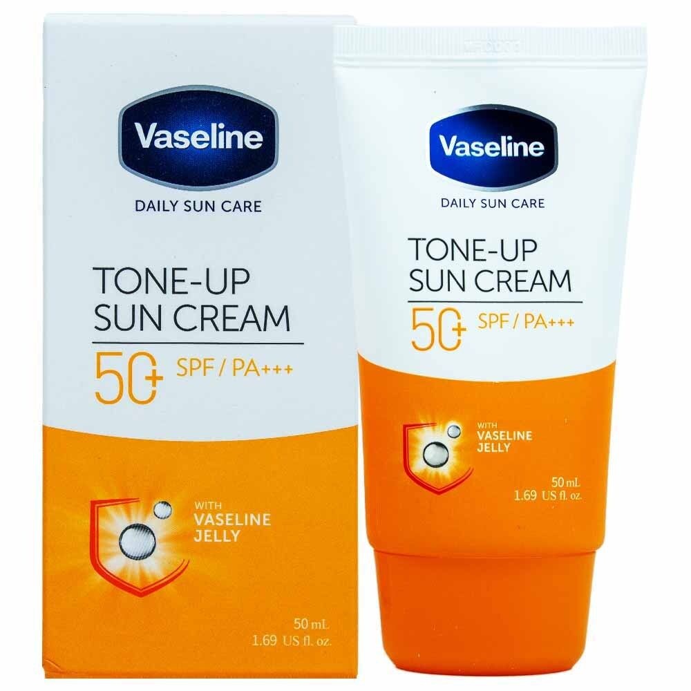 바세린 데일리 선케어 톤업 선크림 50ml SPF 50+ PA+++