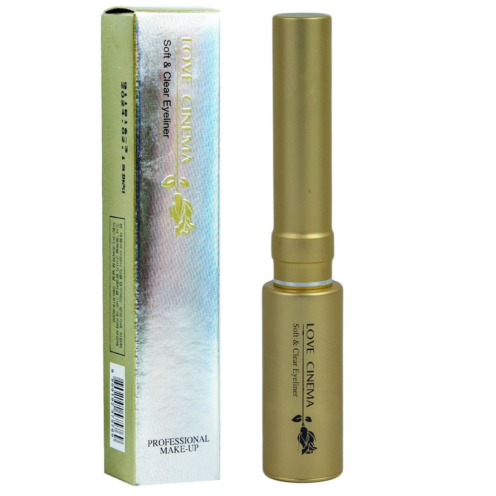 [오늘출발] 러브시네마 소프트앤클리어 아이라이너 흑색 7ml-금색