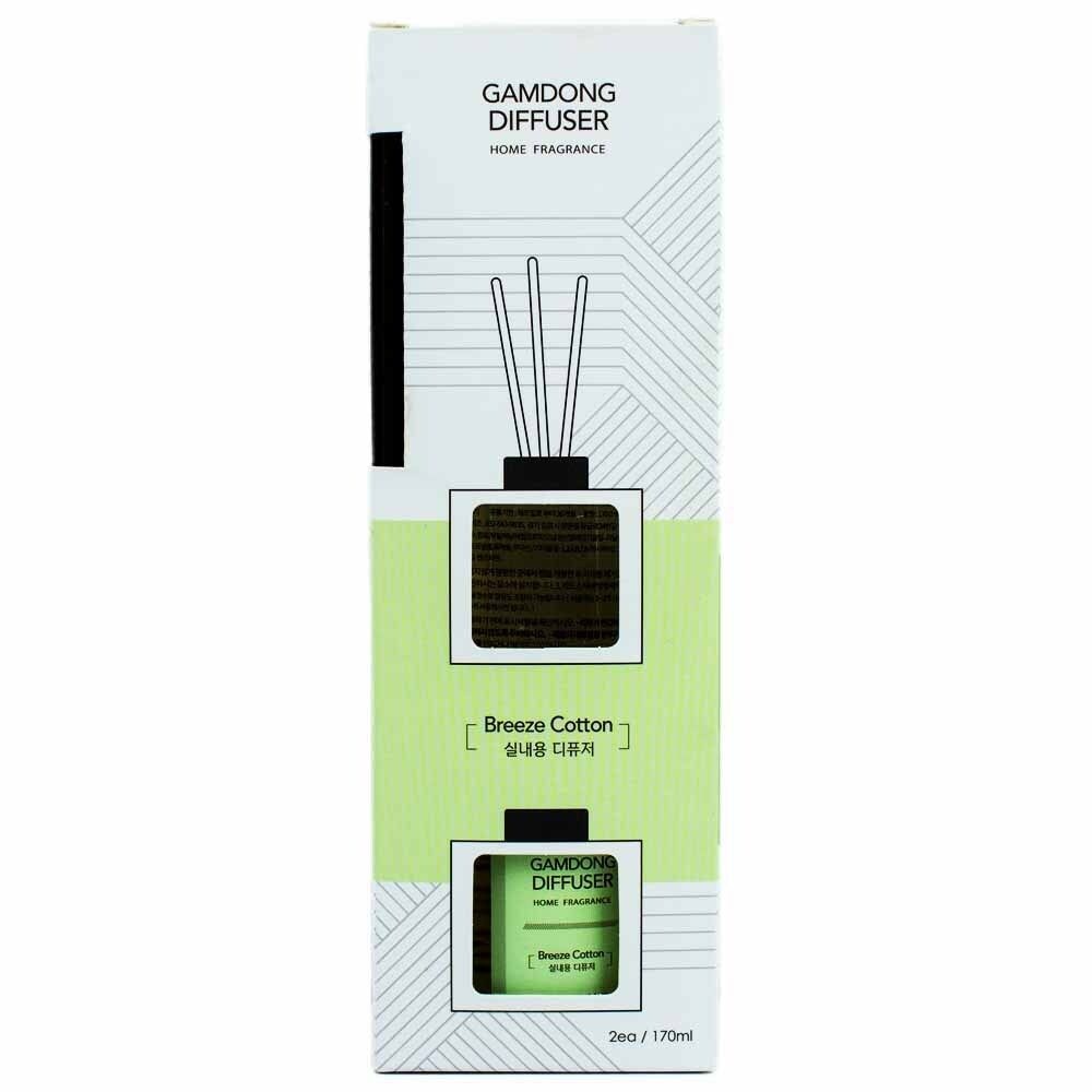 감동 실내용 디퓨저 브리즈코튼 170ml x 2개입-자동차겸용