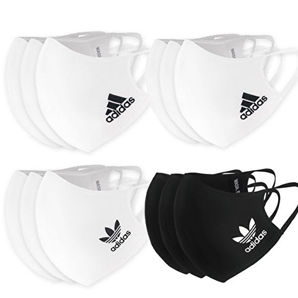 아디다스 [아디다스]아디다스 퍼포먼스 스포츠 마스크 페이스 커버 3P 세트