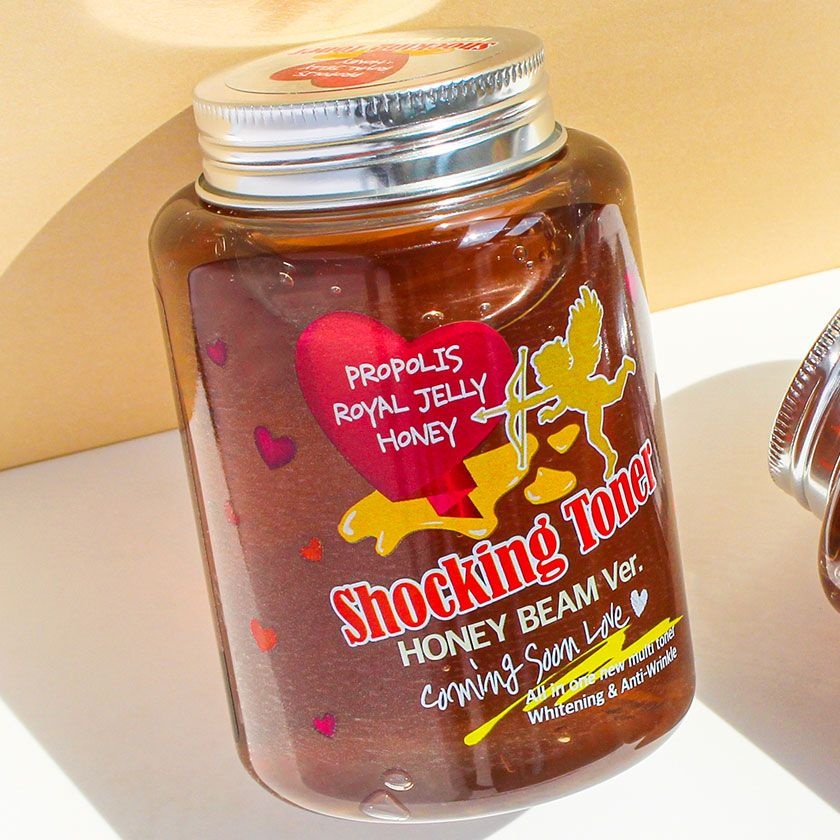 라벨영 꿀광보습+각질케어/꿀, 로얄젤리,프로폴리스/쇼킹토너2탄/올인원 수분영양크림