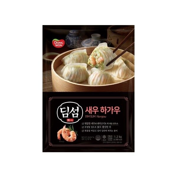 코스트코 동원 딤섬 새우하가우 1.2KG_냉동