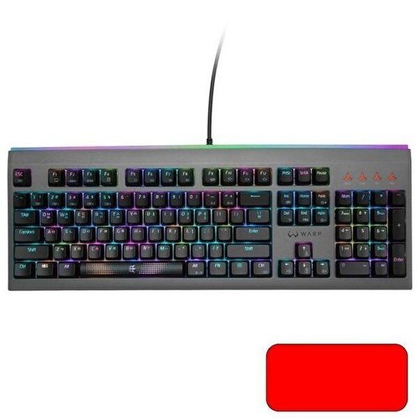 [셀러허브 1][HYIJXWOO_4B]워프 WK2 RGB 게이밍 기계식 키보드(적축)