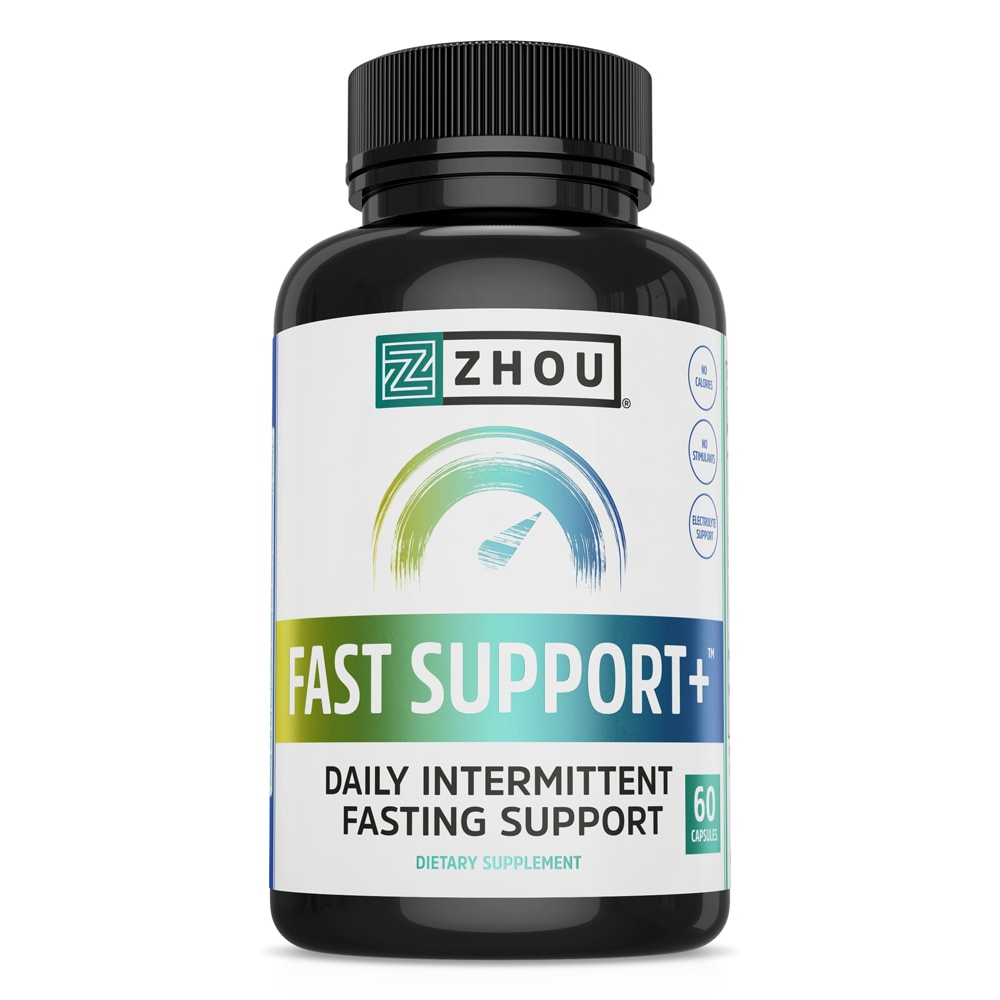 [해외] 저우 패스트 서포트+데일리 간헐적 단식 서포트 -- 60 캡슐