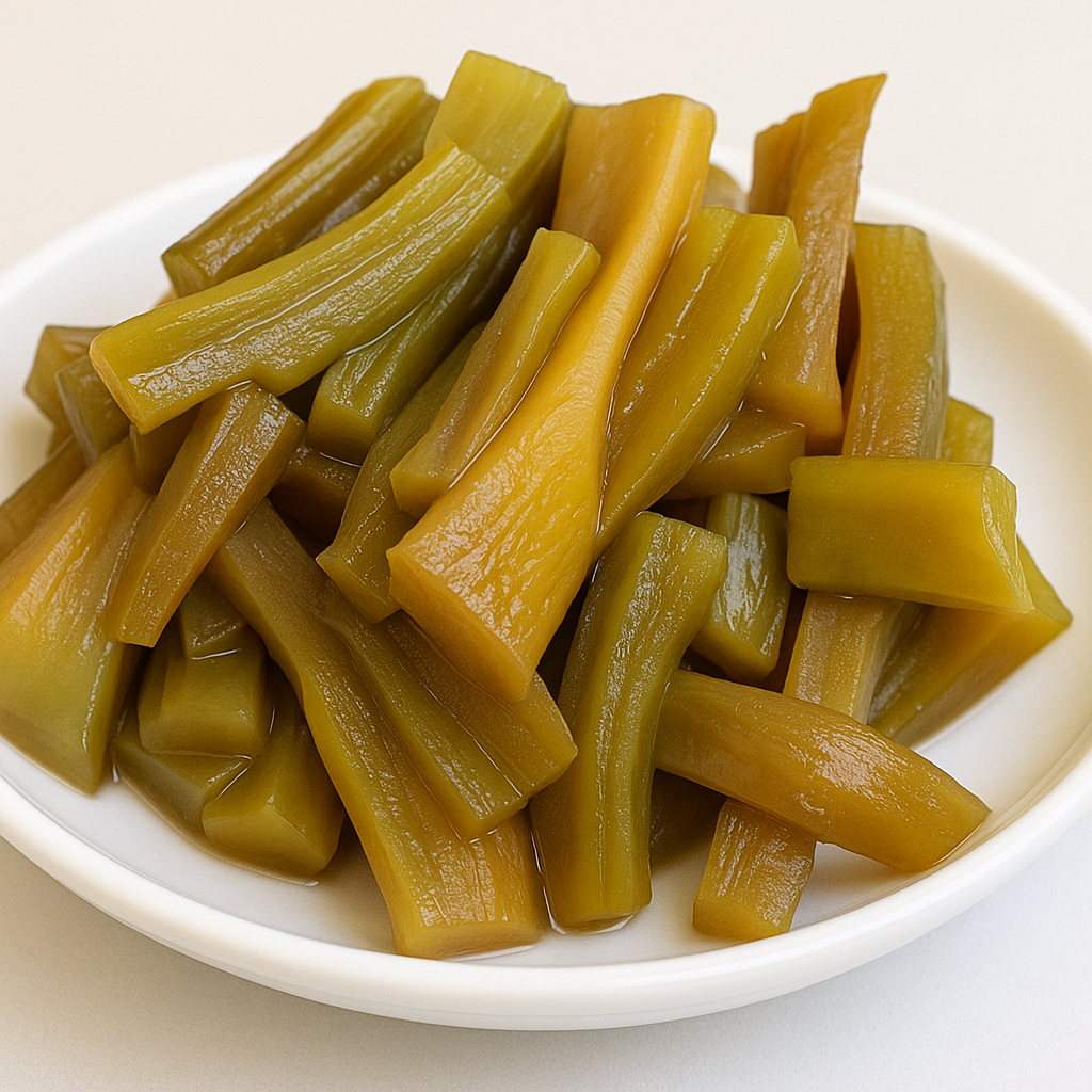 반찬단지 해품 국내제조 반찬단지 궁채장아찌 1kg + 산고추장아찌 1kg (총 2kg)