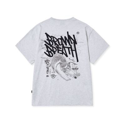 ★BROWNBREATH★ COMMON TEE WHITE TOP - Brownbreath Online Store