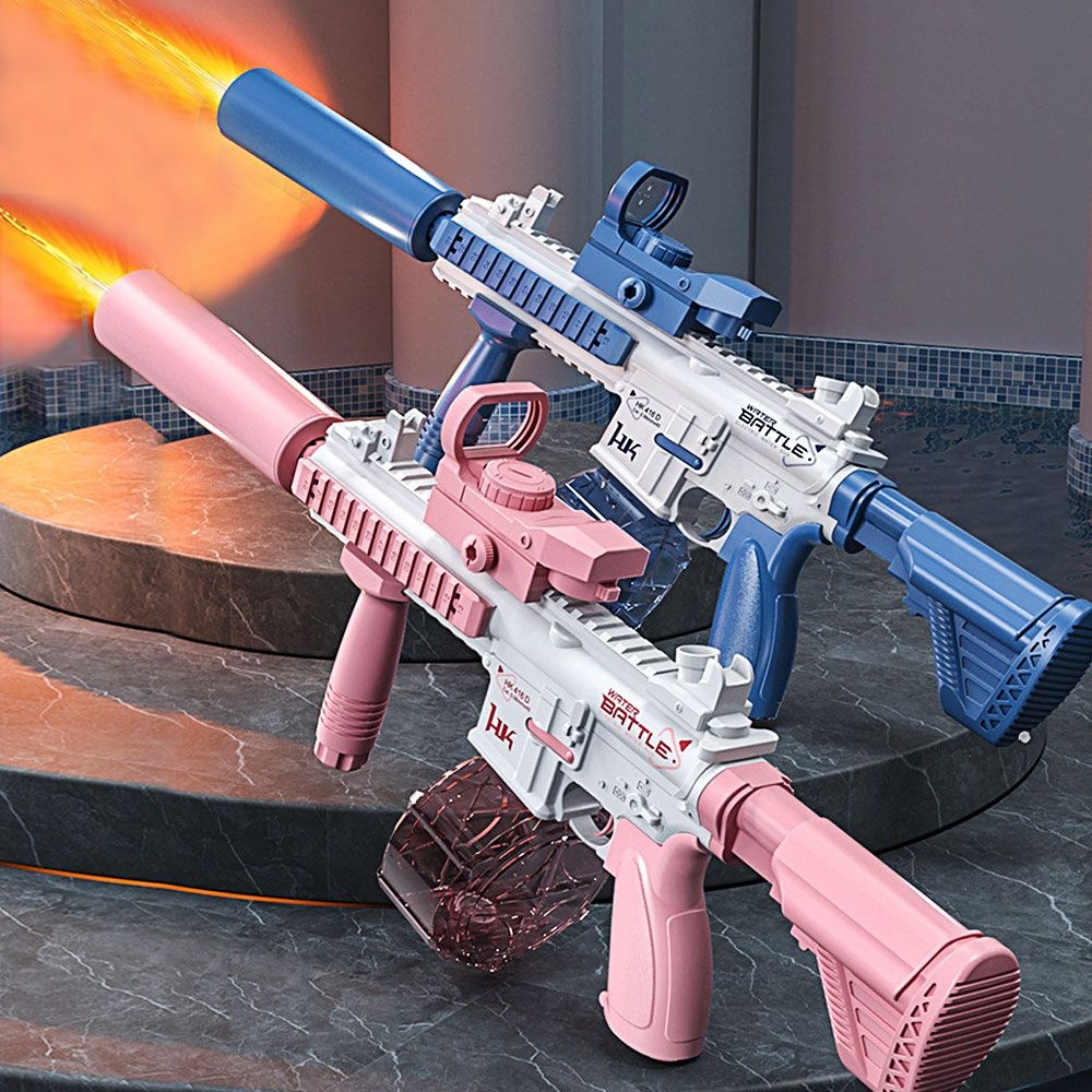 불꽃 놀이 m416 충전식 전동 물총 글록 기관총 장거리 샷건 워터밤 워터건